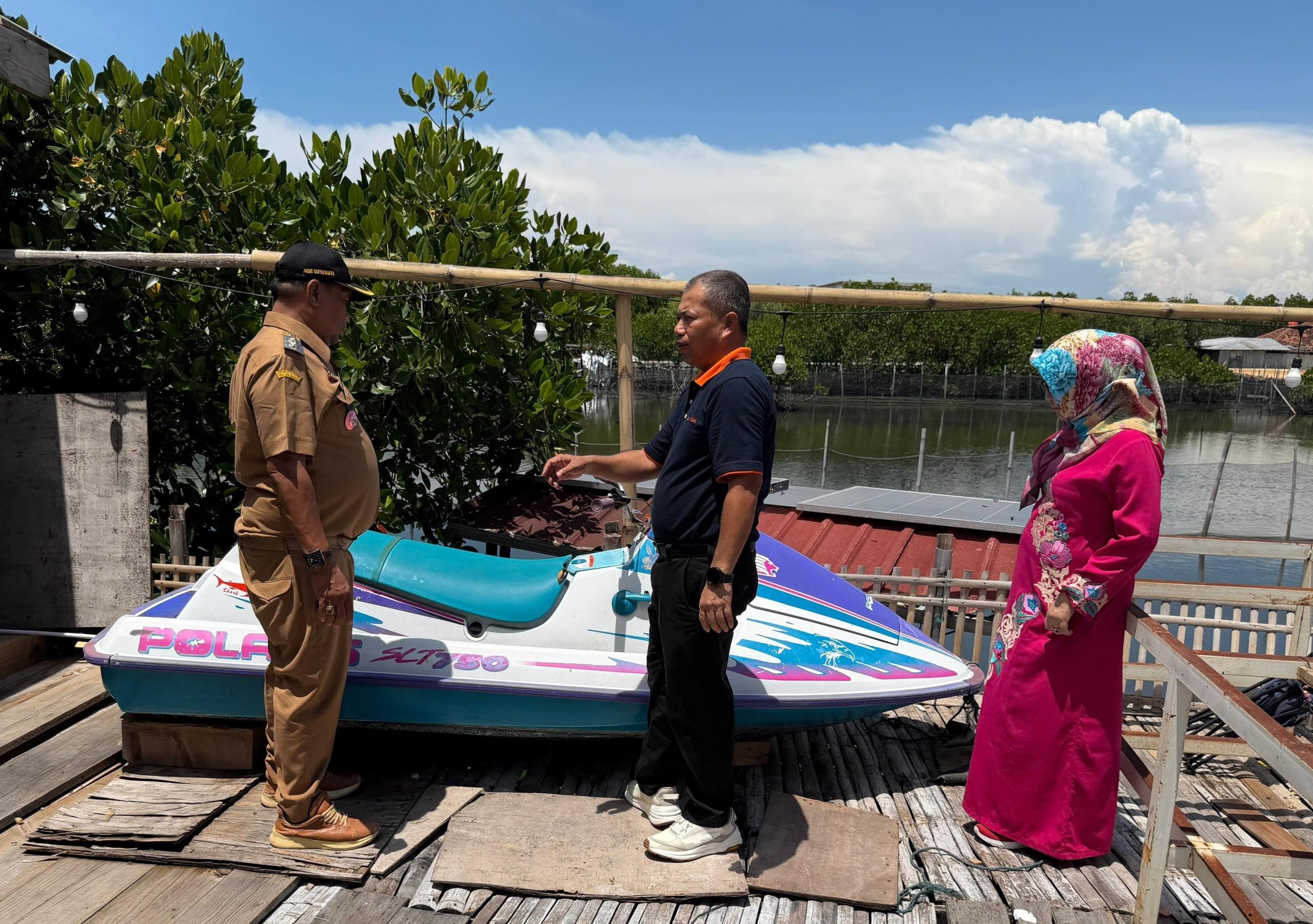 Perahu Listrik PLTS Surodadi 02